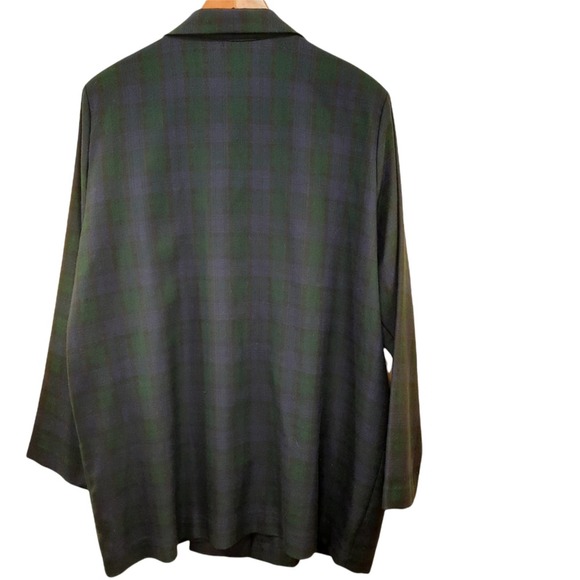 Vintage Joanna Plus Boxy Plaid Women's Blazer Size 1X - Picture 2 of 6
